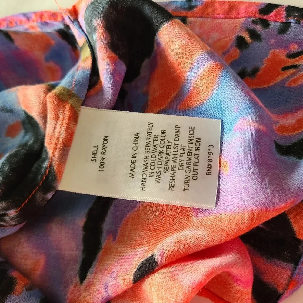 Tracy Reese good 100%rayon